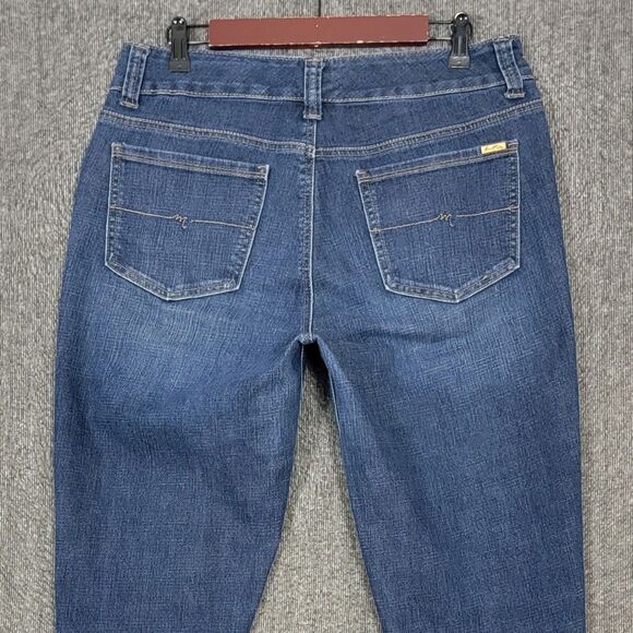 Melissa McCarthy Seven7 Jeans Womens 12 Blue Skinny Slimming Silhouette System - Picture 9 of 16